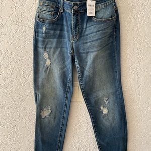 Chicos Platinum Boyfriend jeans